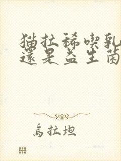 猫拉稀吃乳酸菌还是益生菌