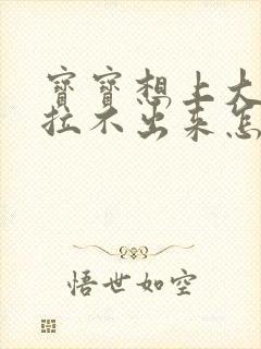 宝宝想上大便却拉不出来怎么回事封面