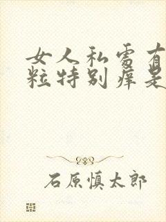 女人私处有小肉粒特别痒是怎么回事