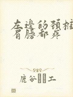 左边的颈椎连着肩膀都疼