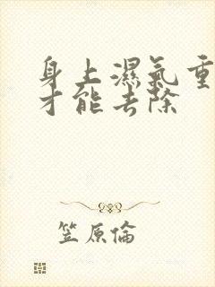 身上湿气重怎么才能去除封面