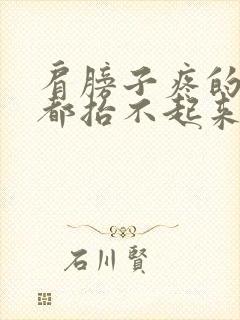 肩膀子疼的胳膊都抬不起来