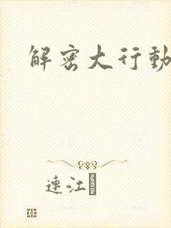解密大行动