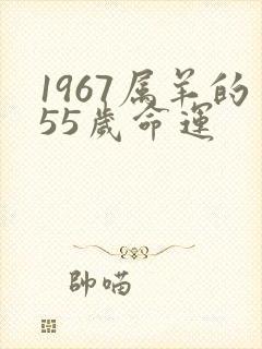 1967属羊的55岁命运封面