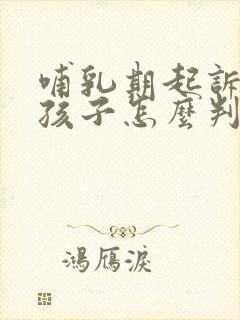 哺乳期起诉离婚孩子怎么判