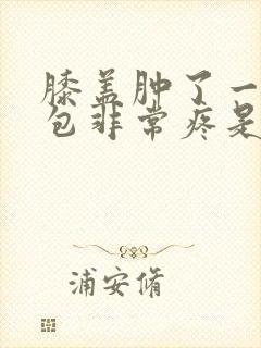 膝盖肿了一个大包非常疼是怎么回事