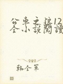 公车之狼12集全小说阅读