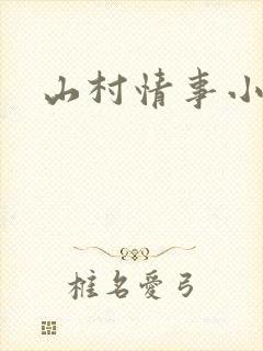 山村情事小说