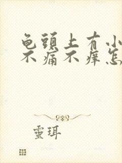 龟头上有小疙瘩不痛不痒怎么回事封面