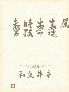 未时出生属虎的男孩命运