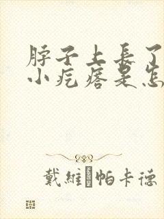 脖子上长了两个小疙瘩是怎么回事封面