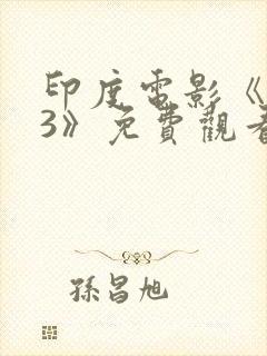 印度电影《雄狮3》免费观看