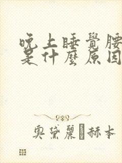 晚上睡觉腰酸痛是什么原因引起的封面