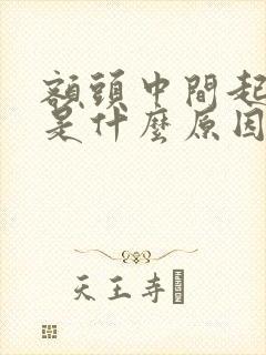 额头中间起粉刺是什么原因