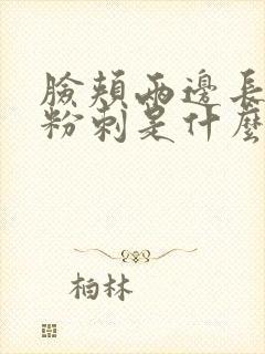 脸颊两边长闭口粉刺是什么原因