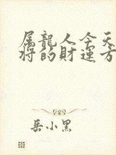 属龙人今天打麻将的财运方向