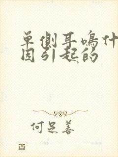 单侧耳鸣什么原因引起的