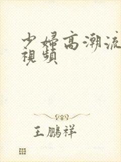 少妇高潮流水的视频