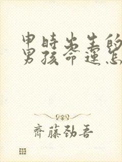 申时出生的属鸡男孩命运怎么样封面