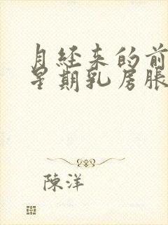 月经来的前一个星期乳房胀痛正常吗封面