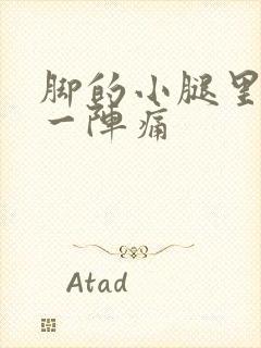 脚的小腿里一阵一阵痛