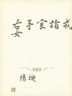 右手食指戒指 女