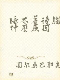 睡不着后脑勺疼什么原因