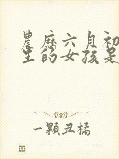 农历六月初六出生的女孩是什么命封面