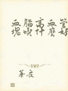 血脂高血管有斑块吃什么好