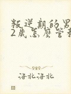 叛逆期的男孩12岁怎么管教