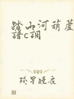 踏山河葫芦丝简谱c调