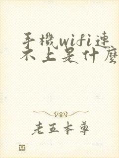 手机wifi连不上是什么问题