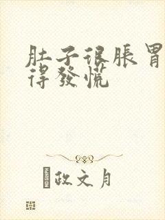 肚子很胀胃却饿得发慌封面