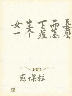 女生下面长的像一个痘怎么回事封面