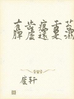 有齿痕舌苔白是脾虚还是湿重怎么调理封面