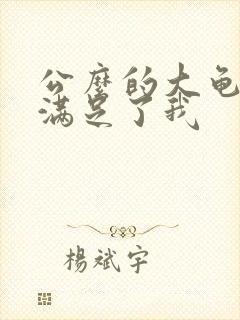 公么的大龟强大满足了我