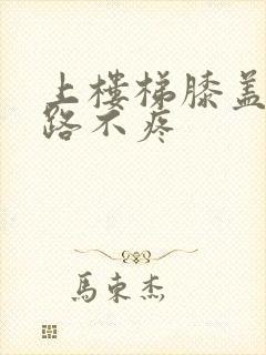 上楼梯膝盖疼走路不疼封面