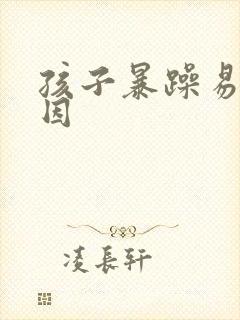 孩子暴躁易怒原因