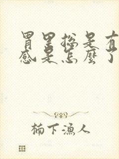 胃里总是有灼热感是怎么了封面