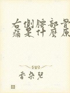 右侧腰部骨头疼痛是什么原因