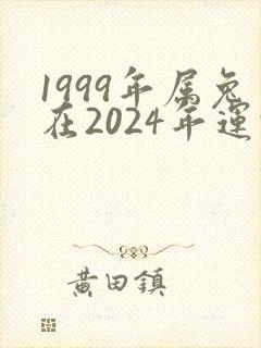 1999年属兔在2024年运势