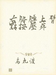 右胳膊上臂有个点按压疼