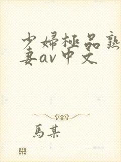 少妇极品熟妇人妻av中文