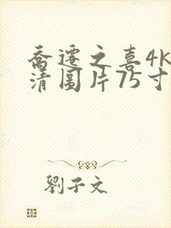 乔迁之喜4k高清图片75寸电视