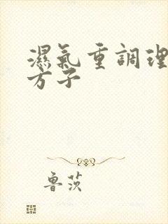 湿气重调理中药方子封面