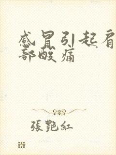 感冒引起肩颈背部酸痛封面