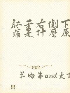 肚子右侧下面疼痛是什么原因女性封面