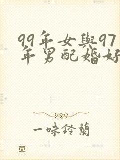99年女与97年男配婚好吗