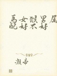 马女猴男属相婚配好不好