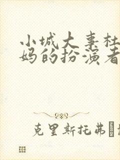 小城大事杜涛妈妈的扮演者是谁